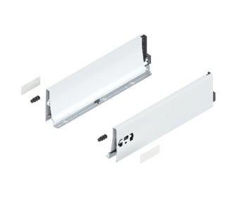 BLUM 378K4002SA Boki szuflady TANDEMBOX, wys. K (115 mm), dł. 400 mm, białe