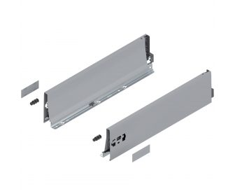 BLUM 378K4502SA Boki szuflady TANDEMBOX, wys. K (115 mm), dł. 450 mm, szare