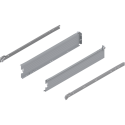 Szuflada METABOX wys M, częściowy wysuw, 500mm, 25kg, szara, BLUM 320M5000C15