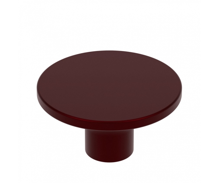 Gałka meblowa ASTRO P128 bordowy NOMET 