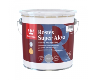 TIKKURILA ROSTEX SUPER AKVA grunt do metalu 3L