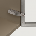Zawias nakładany CLIP TOP 120°, na wkręty, niklowany, BLUM 71T5550