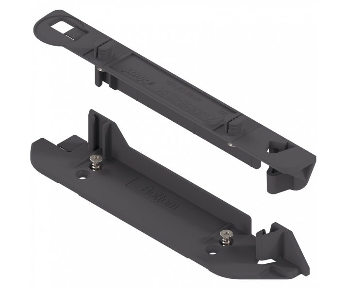 BLUM SERVO-DRIVE profil nośny-uchwyt pionowe, dolny/górny, ciemnoszary Z10D01E0.01TPR-AUF V1 TGR
