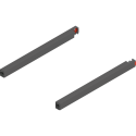 Reling podłużny MERIVOBOX, dł. 270 mm, lewy/prawy, antracyt mat