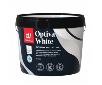 Tikkurila Optiva White 9L kolor Porcelain