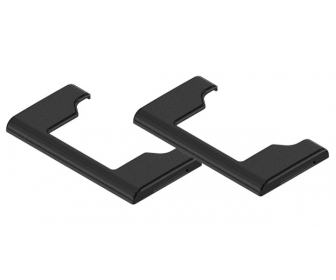 Zaślepka puszki zawiasu do cienkich frontów bez nadruku, czarna, BLUM 70T4504 2szt