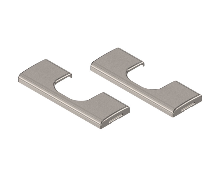 Zaślepka puszki zawiasu bez nadruku, prosta, niklowana, BLUM 70T1504 2szt