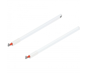 BLUM ZRG.487RSI Reling podłużny TANDEMBOX antaro (górny), dł. 550 mm, lewy/prawy, biały