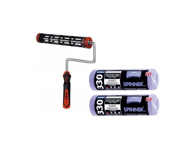 ZESTAW DOLPHIN 330 UCHWYT + 2x SPINNER 245mm/13mm
