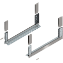 Komplet boków LEGRABOX wys C, 600mm, inox, BLUM 780C6002I