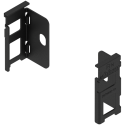 Komplet uchwyt drewnianej ścianki tylnej LEGRABOX wys. N, czarny, BLUM ZB7N000S 