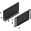 Komplet boków LEGRABOX wys F, 450mm, czarny, BLUM 770F4501S