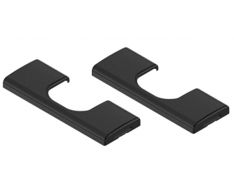 Zaślepka puszki zawiasu bez nadruku, prosta, czarna, BLUM 70T1504 2szt