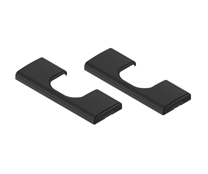 Zaślepka puszki zawiasu bez nadruku, prosta, czarna, BLUM 70T1504 2szt