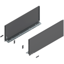 Komplet boków LEGRABOX wys F, 600mm, antracyt, BLUM 770F6002S