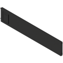 AMBIA-LINE listwa poprzeczna, do LEGRABOX/MERIVOBOX do szuflady standardowej (ZC7S300RSU), tworzywo, czarny mat