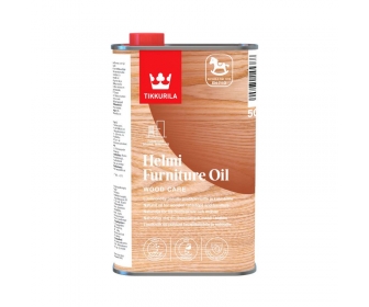 TIKKURILA Helmi Furniture Oil 0,5L półpołysk, olej do blatów i mebli drewnianych bezbarwny