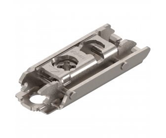 BLUM 175H3100 CLIP prowadnik prosty (20/32 mm), 0 mm, RW: mimośród, niklowany