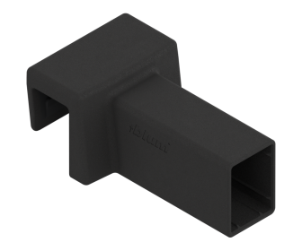 Uchwyt relingu poprzecznego AMBIA-LINE do LEGRABOX free czarny, BLUM ZC7U11E0