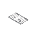ORGA-LINE wkład z pojemnikami (całkowite wypełnienie), do szuflady standardowej TANDEMBOX, dł. NL 500 mm, szer. korpusu KB 900 