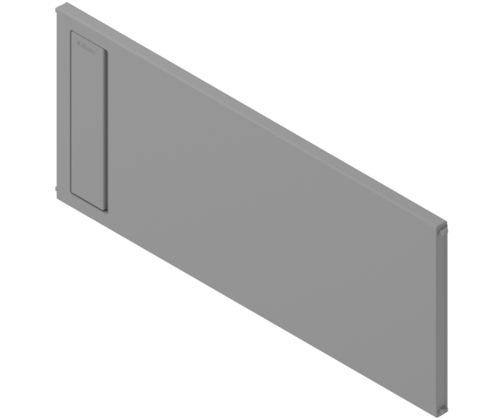 AMBIA-LINE listwa poprzeczna, do LEGRABOX/MERIVOBOX do szuflady z     wysokim frontem (ZC7F300RSU), tworzywo+szary indium mat*P