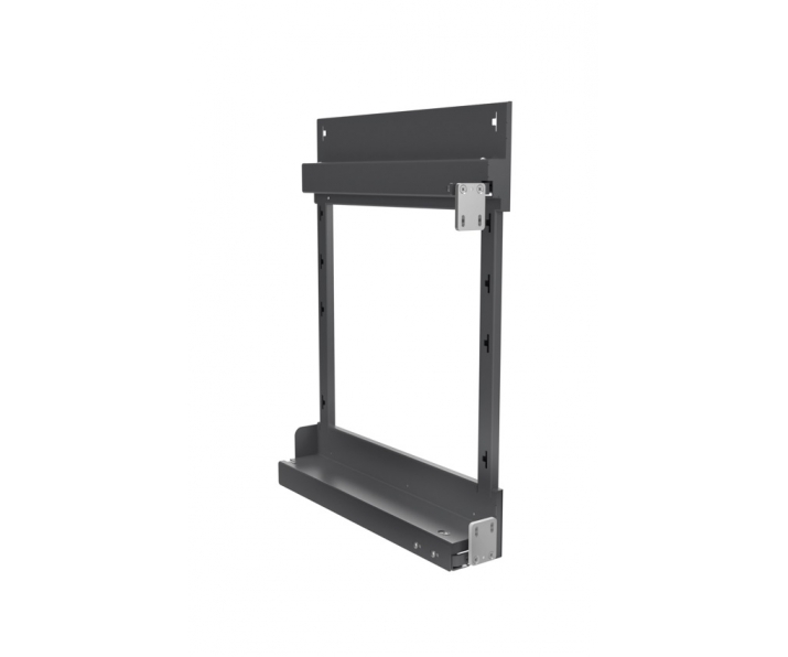 Stelaż do kosza cargo mini z mocowaniem bocznym PRESTIGE SUPREME/box, prawy, P68 antracyt, NOMET W-2350-640P.P68