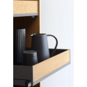 EXTENDO FIORO 600 Z PROWADNICAMI/ WYS.87/ Z LISTWĄ DYSTANSOWĄ/ ANTRACYT  PEKA  15.2154.KPL