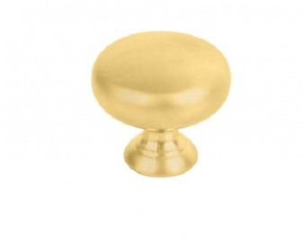 Gałka meblowa ZnAL złoto matowe szczotkowane  TORONTO Nomet