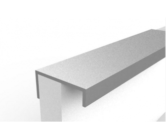 Uchwyt meblowy aluminium anoda naturalna 192mm  VERA Nomet