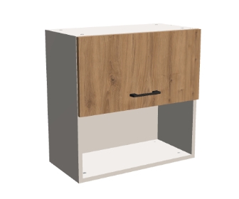 Szafka górna z frontem uchylnym pod mikrofale