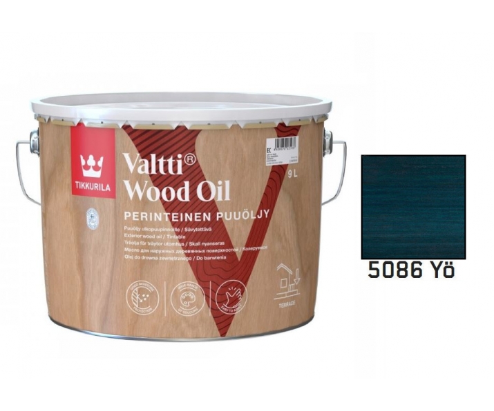 Tikkurila Valtti Wood Oil 0,9L olej do drewna, kolor 5086