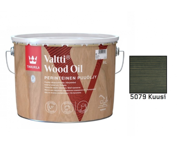 Tikkurila Valtti Wood Oil 0,9L olej do drewna, kolor 5079