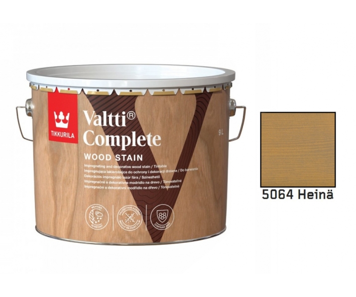 Tikkurila Valtti Complete 2,7L lakierobejca matowa, kolor 5064