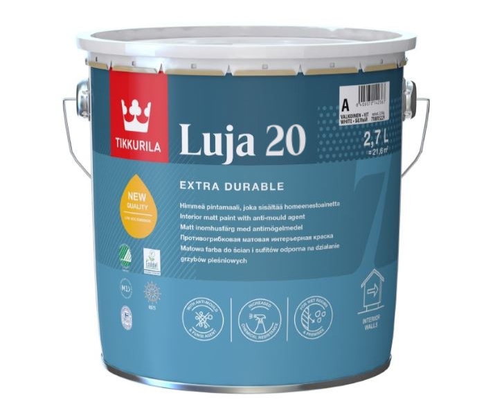 Tikkurila Luja 20 Baza A 0,9L NOWA RECEPTURA