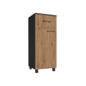 Komoda biurowa na nogach drzwi pojedyncze z szufladą górną