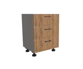 Szafka dolna z szufladami 3-0