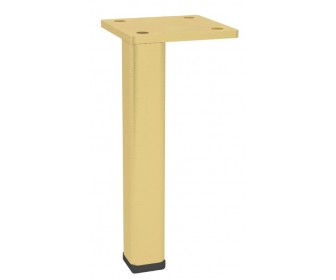 NOMET Z-4615-100.G77 Noga do mebli, H 100mm, złoty mat