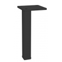 NOMET Z-4615-100.P61 Noga do mebli, H 100mm, czarny mat