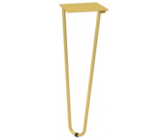 NOMET Z-4613-348.P94 Noga do mebli, H 348mm, złoty