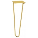 NOMET Z-4613-348.P94 Noga do mebli, H 348mm, złoty