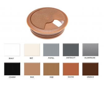 Przepust kablowy FI60 antracyt B