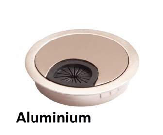 PRZEPUST KABLA OKRĄGŁY 60 ALUMINIUM  METALOWY