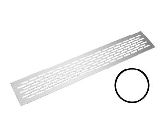 Kratka wentylacyjna 60 x245 BIAŁA