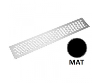 Kratka wentylacyjna 60 x245 CZARNY MAT