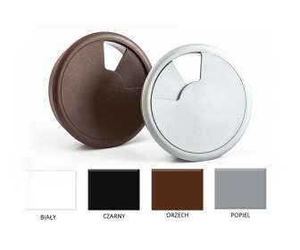 Przepust kablowy Fi80 biały 