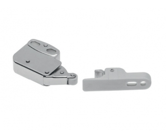 Odbojnik samootwierający zatrzaskowy biały