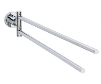 tesa Loxx Wieszak na ręcznik, podwójny, ruchomy