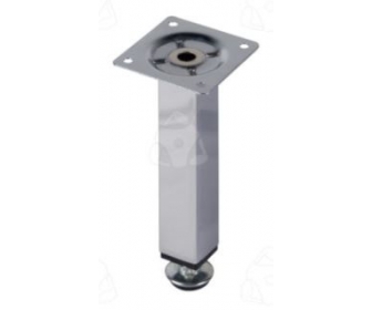 Nóżka kwadratowa regulowana H-100chrom 25x25 SHOP LINE