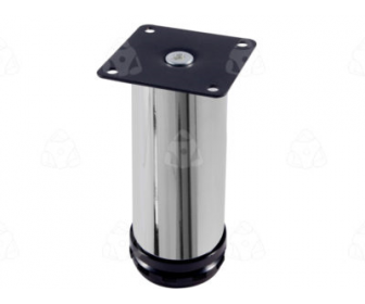 Nóżka regulowana gruba fi50 H-15 Satyna 