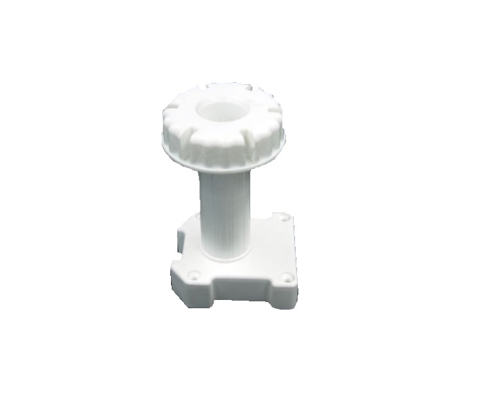 KAS. Nóżka plastikowa wzmacniana H- 150 Biała 